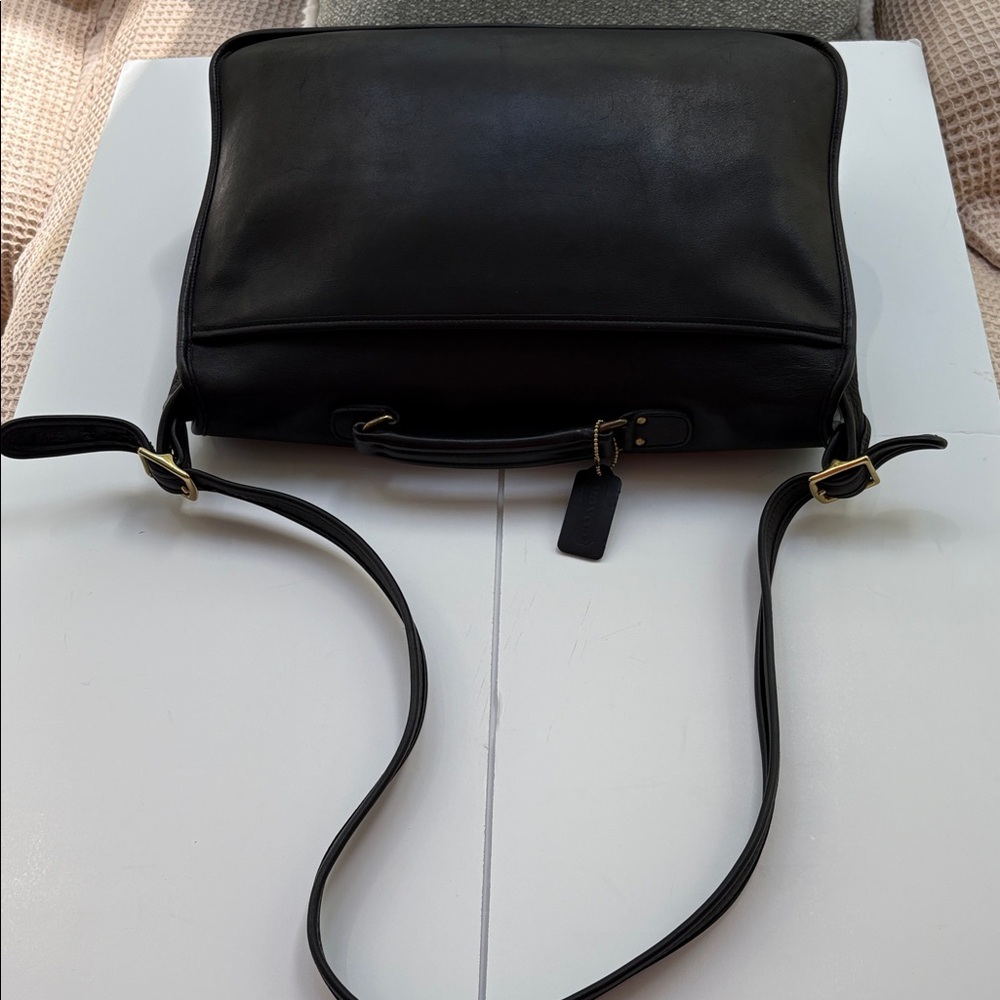 Vintage Coach Metropolitan Brief 5180| Made in Mexico | Brass Hardware | Mint - Picture 4 of 8